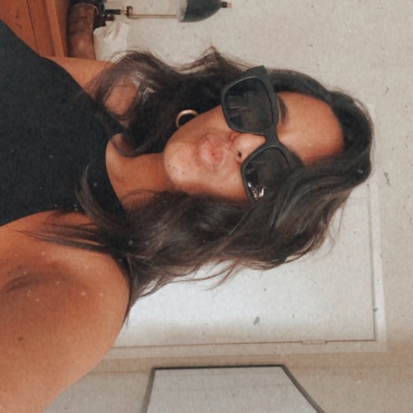 Accessories - OVERSIZED BLACK MATTE SUNGLASSES